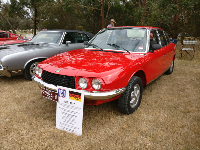 The show had TWO Ro80s! Apparently some 191 came to Australia, it seems a few survived